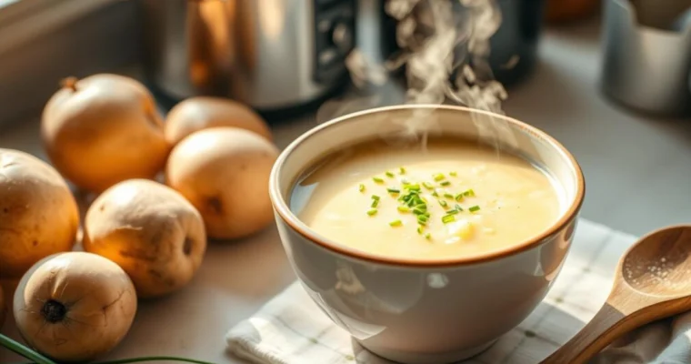 4-Ingredient Potato Soup: Quick and Delicious Comfort Food