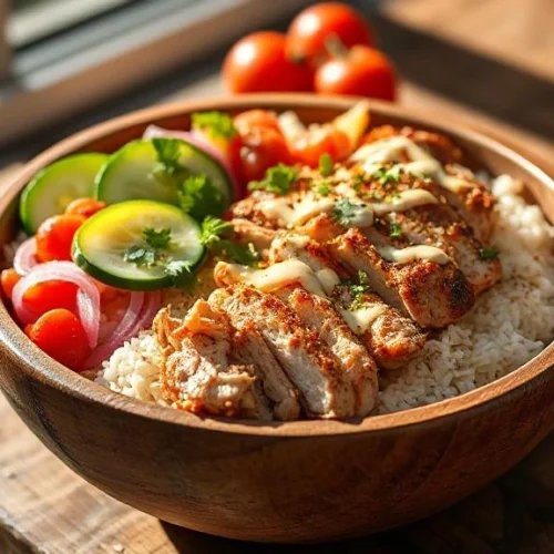 Chicken Shawarma Bowl