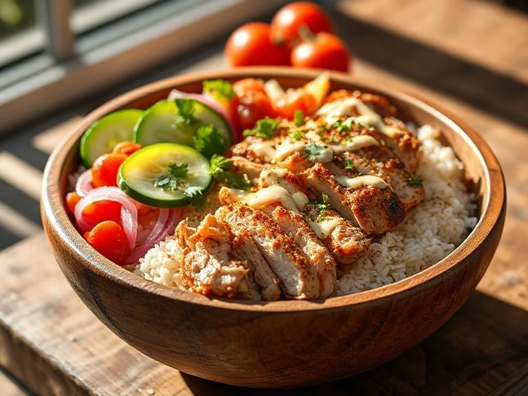 Chicken Shawarma Bowl 