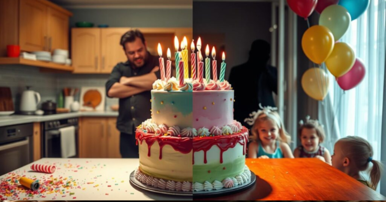 Single Mom Birthday Cake