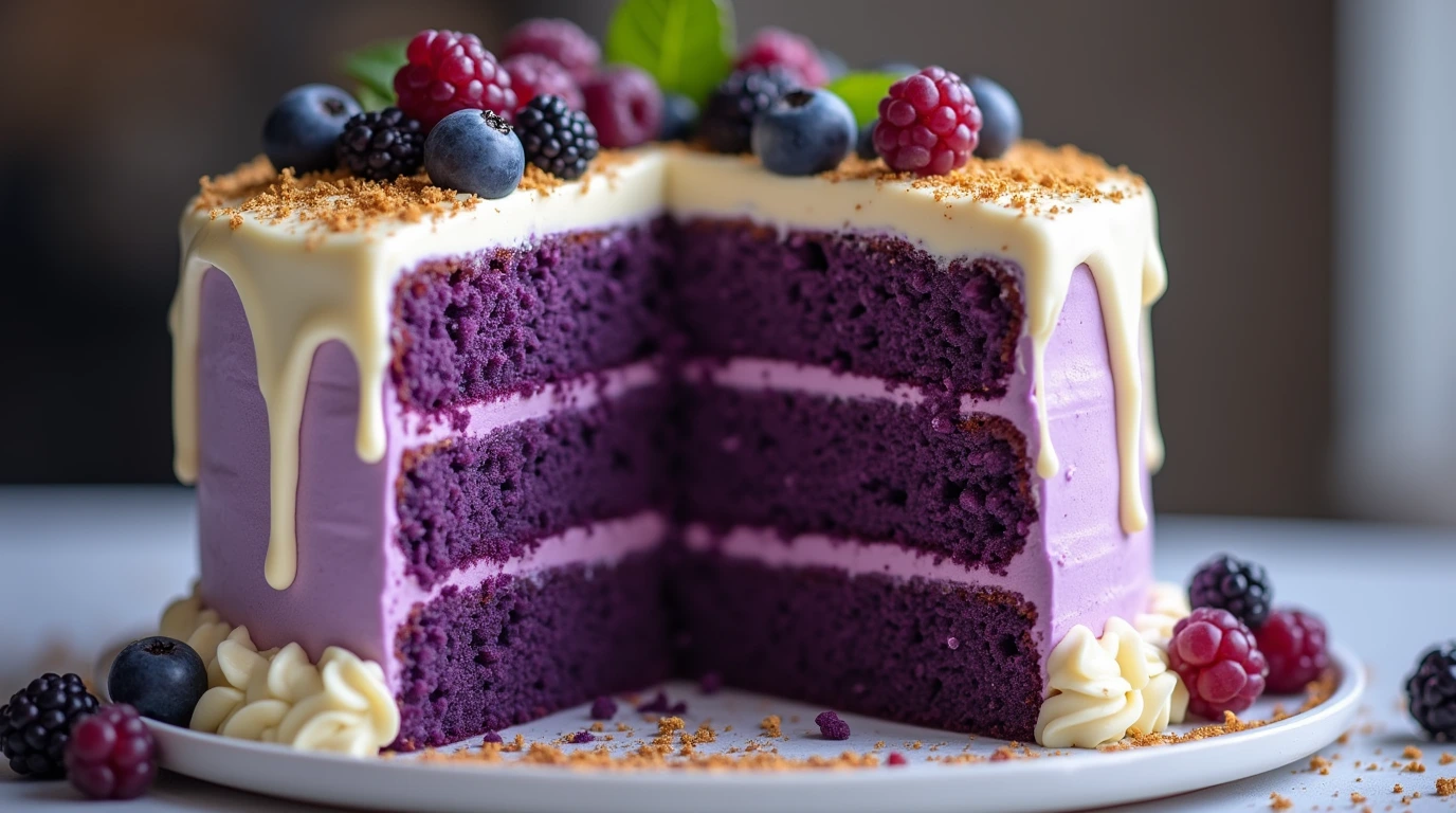 Purple Velvet Cake