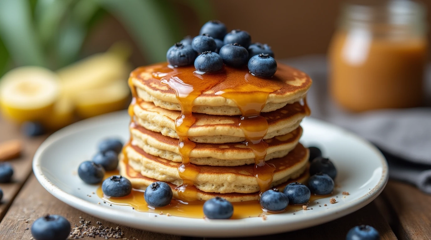 Vegan Protein Pancakes