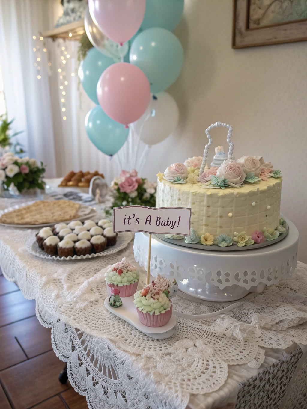 baby shower cake