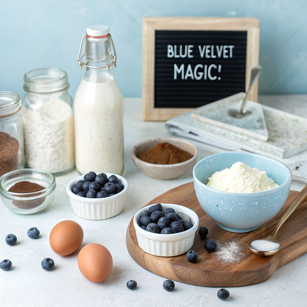 Blue Velvet Cake