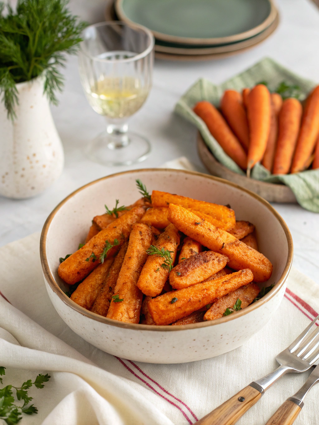 Air fryer carrots
