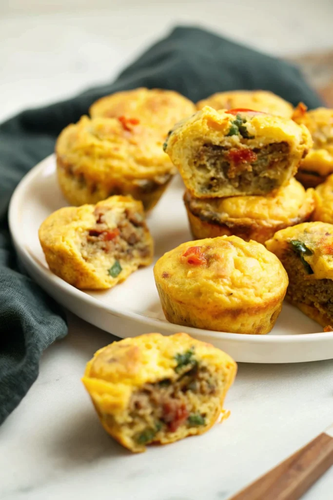 Sausage Egg and Cheese Muffins