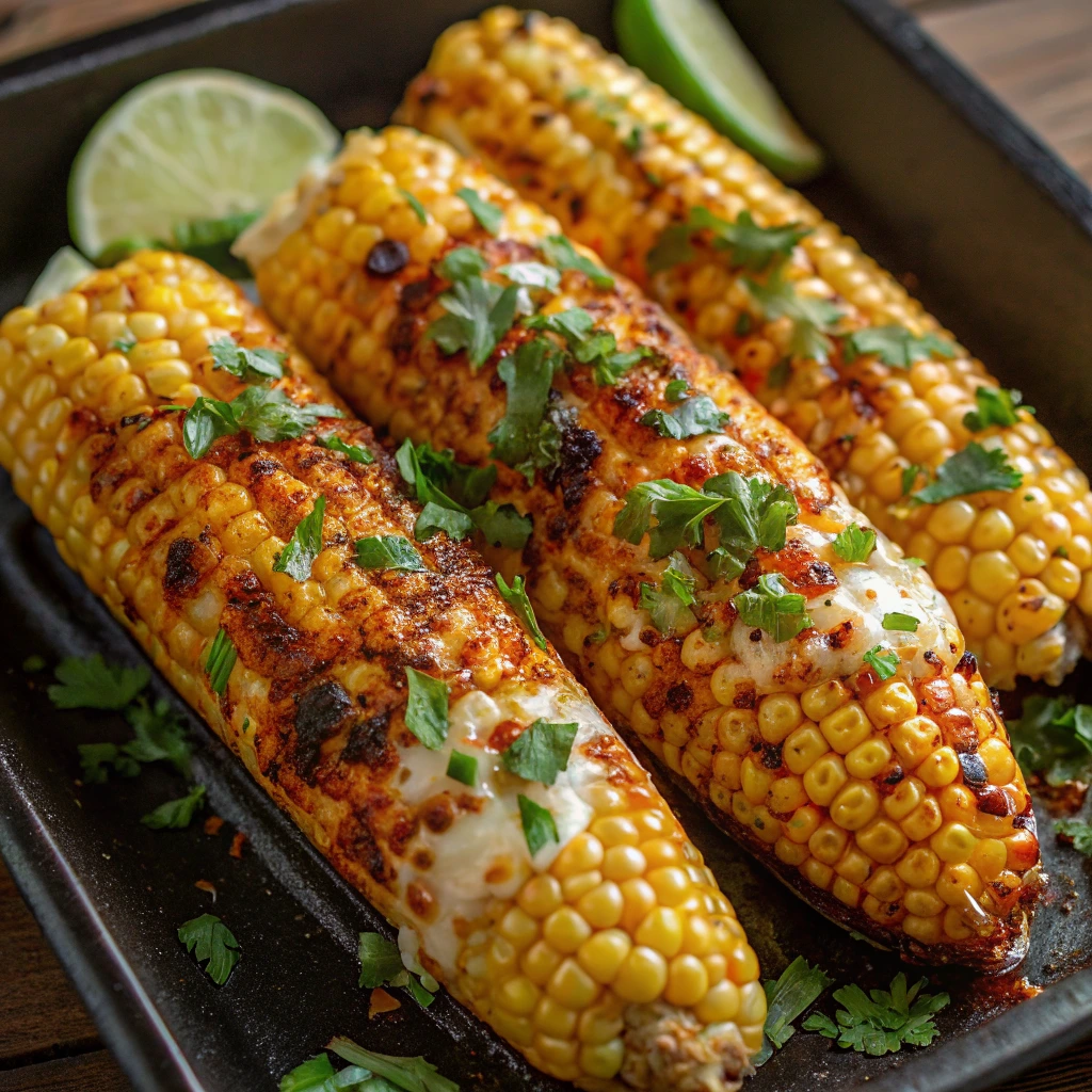 garlic butter corn on the cob oven