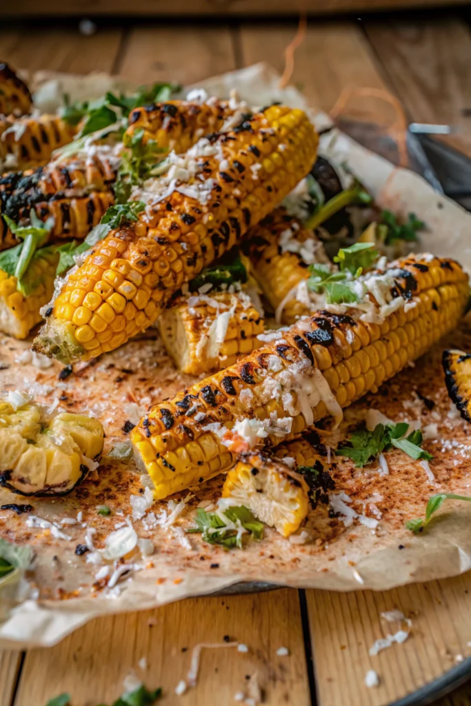 garlic butter corn on the cob oven