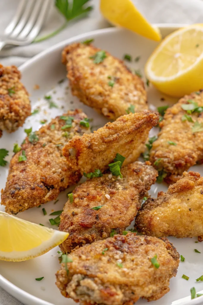 Lemon Pepper Chicken Wings