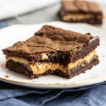 Peanut Butter Stuffed Brownies