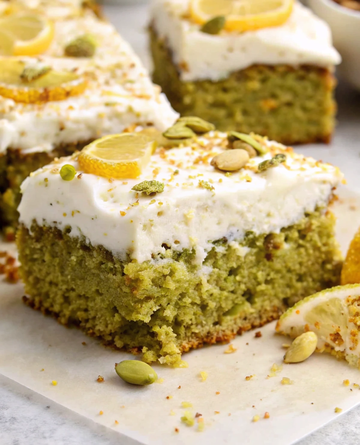 Lemon Pistachio Cake