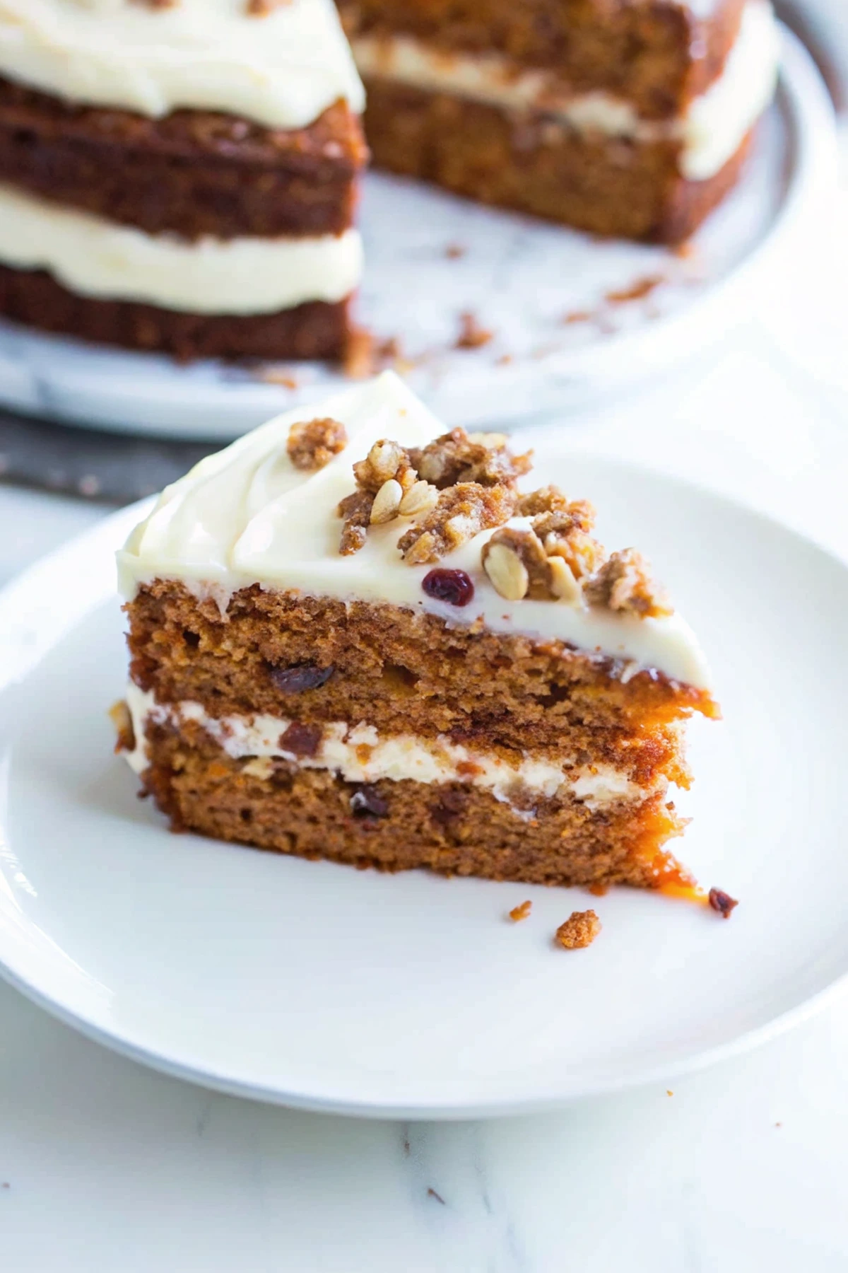 Fluffy Carrot Cake