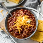 Classic Homemade Chili