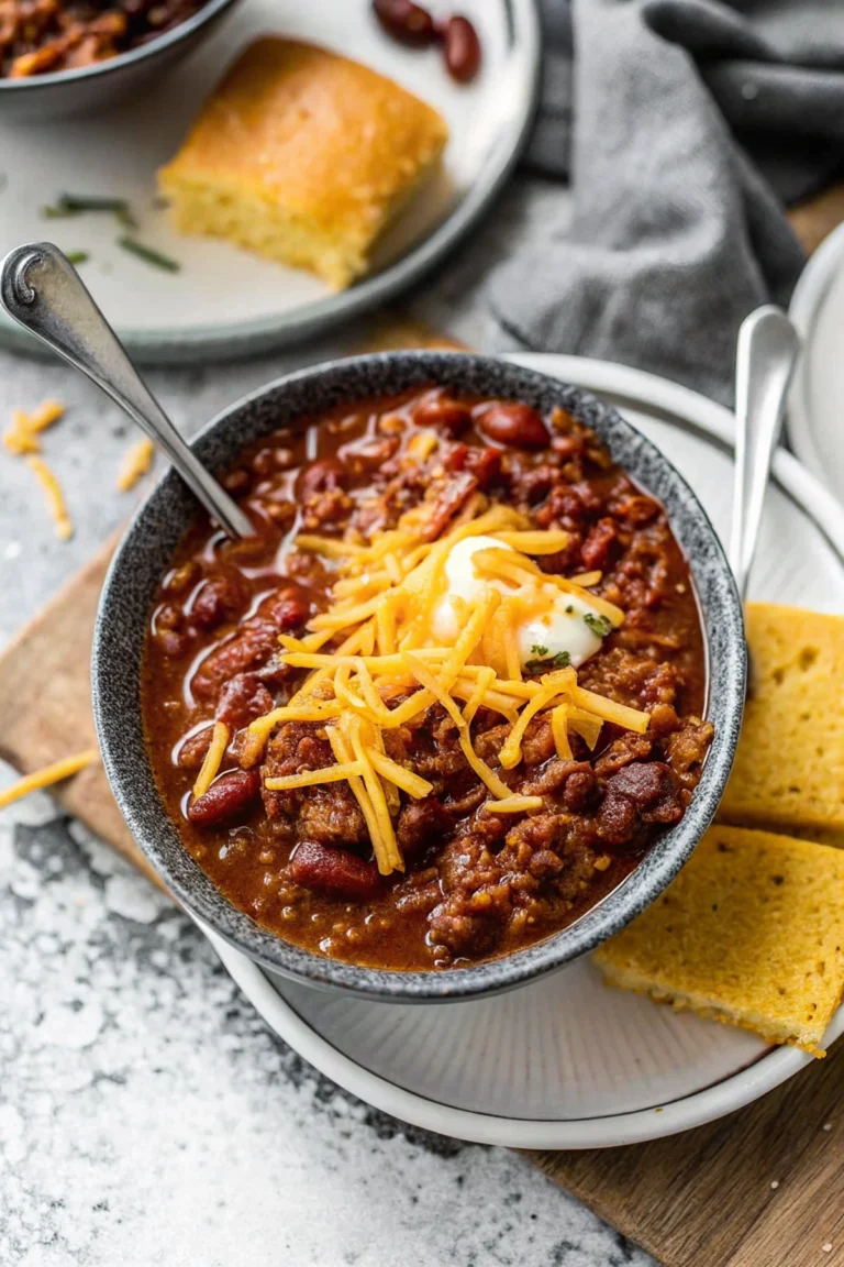 Classic Homemade Chili