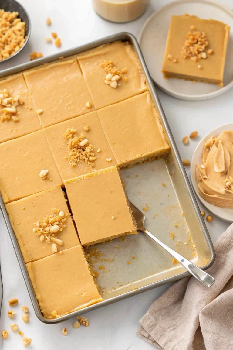 Peanut Butter Sheet Cake