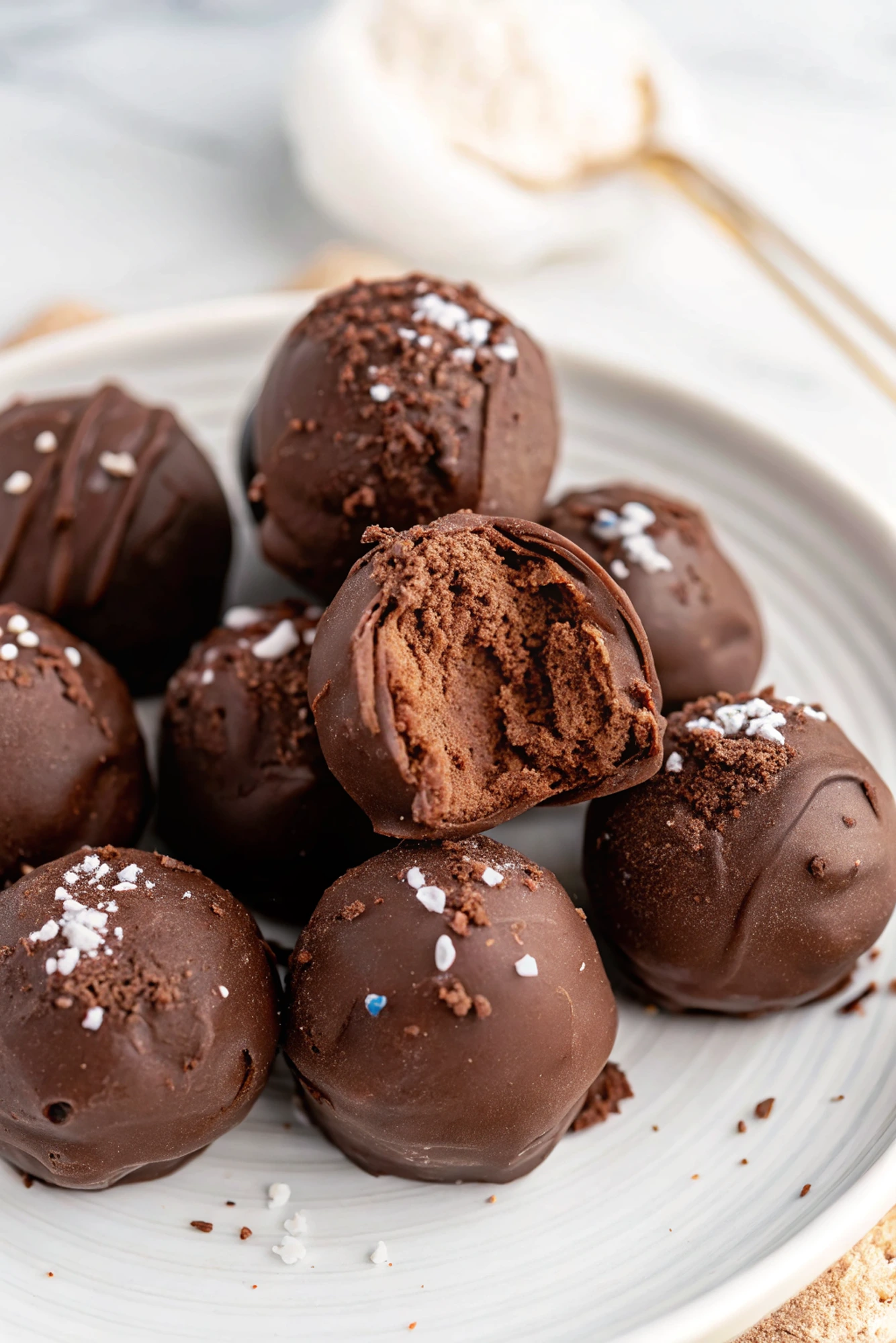 Healthy Chocolate Truffles