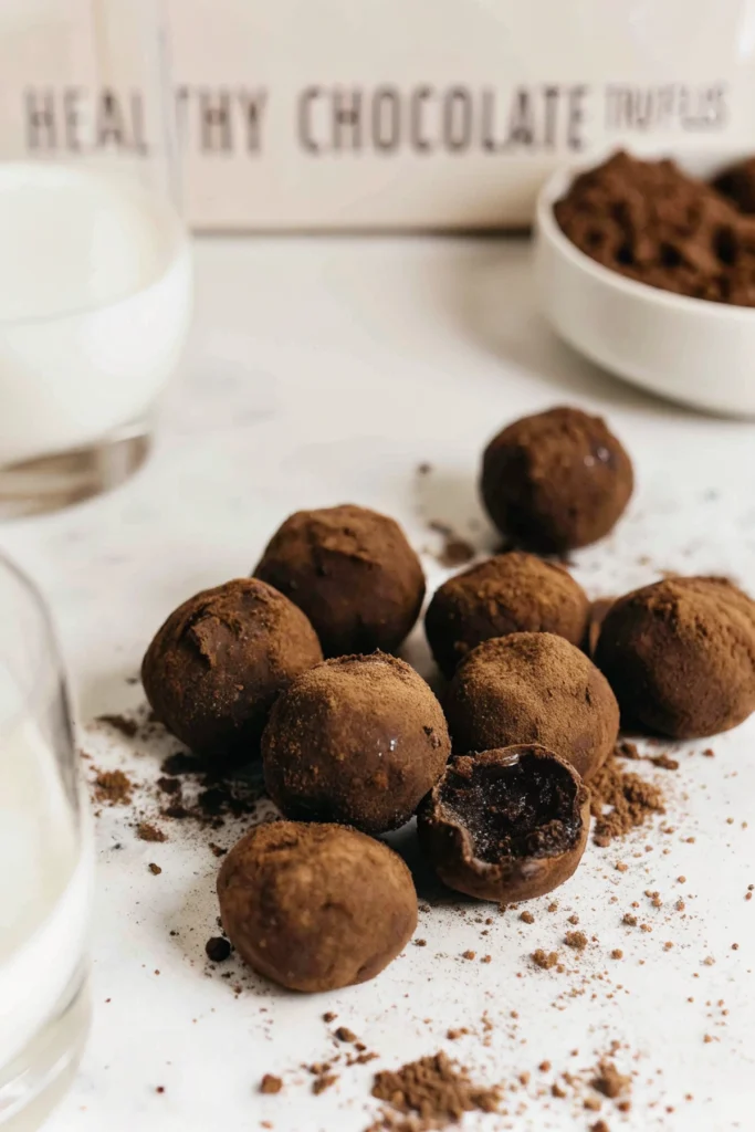 Healthy Chocolate Truffles