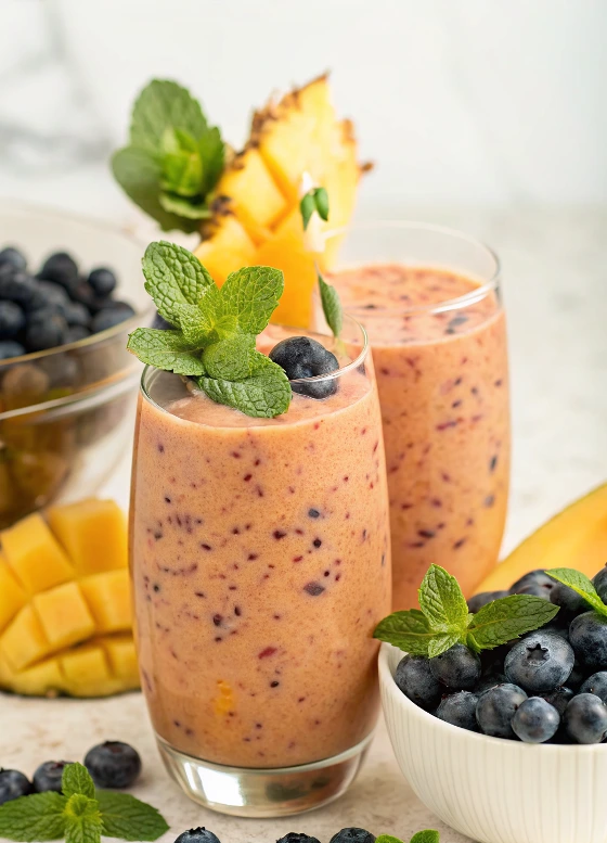 Blueberry Mango Smoothie Recipe