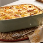 Nouille and Chicken Healthy Gratin