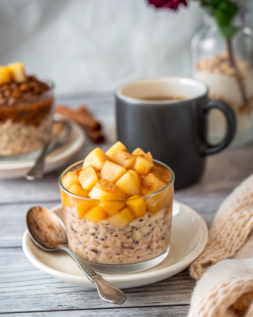 Apple Cinnamon Overnight Oats