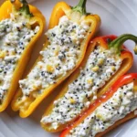 Cottage Cheese Stuffed Mini Peppers