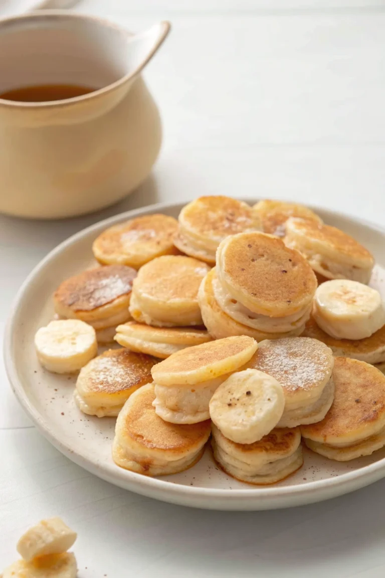 Mini Banana Pancakes