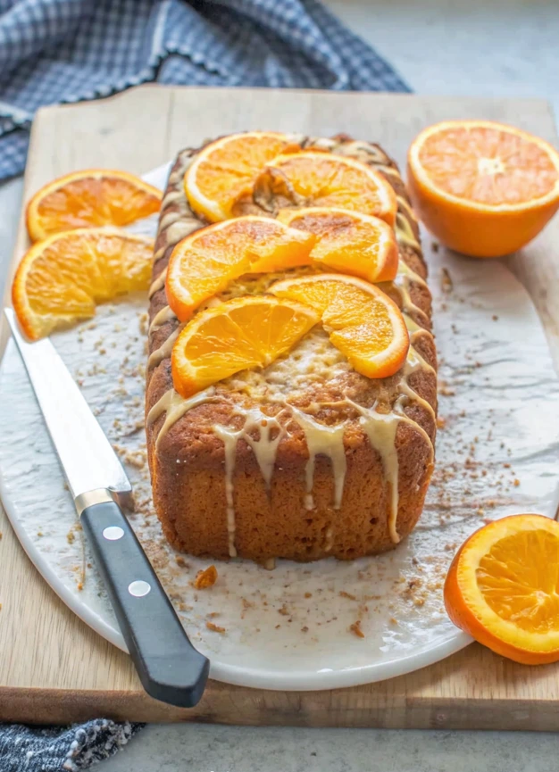 Healthy Orange Bundt Cake