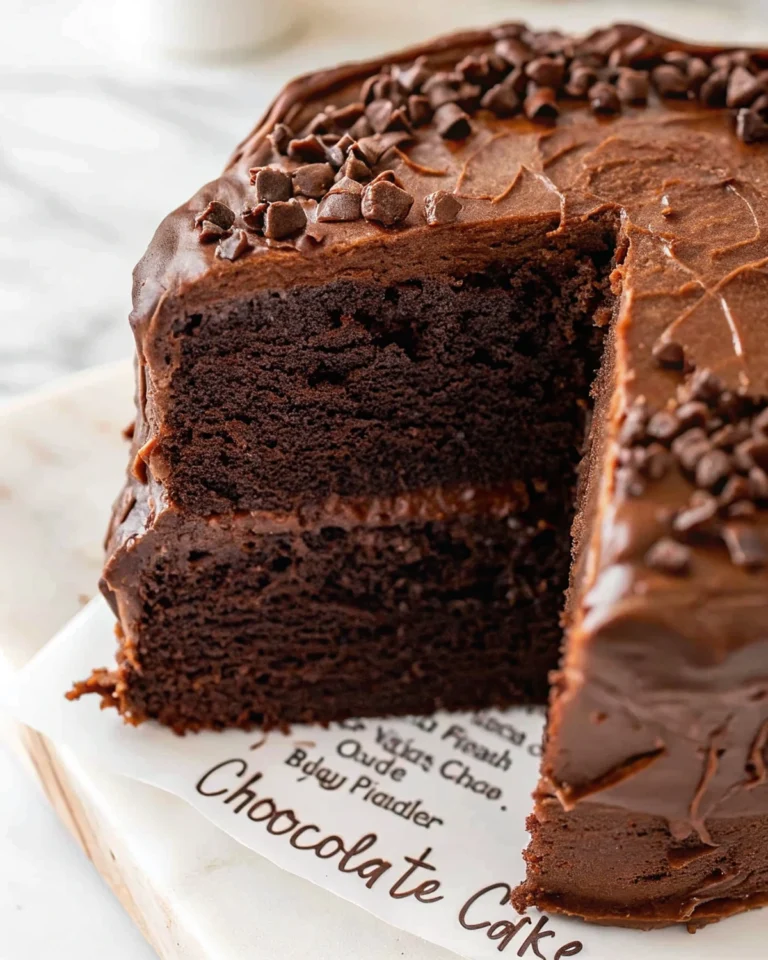 Healthy Chocolate Cake