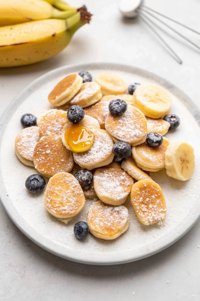 Mini Banana Pancakes