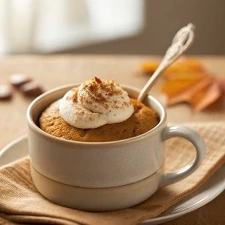 Spiced Pumpkin Mug Cake