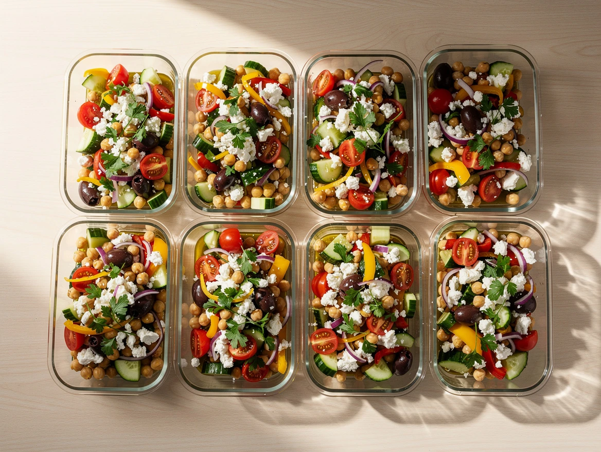 Healthy potluck dishes with tips for low-carb cooking on the side