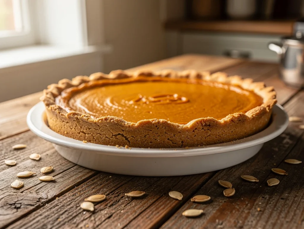healthy pumpkin pie recipe