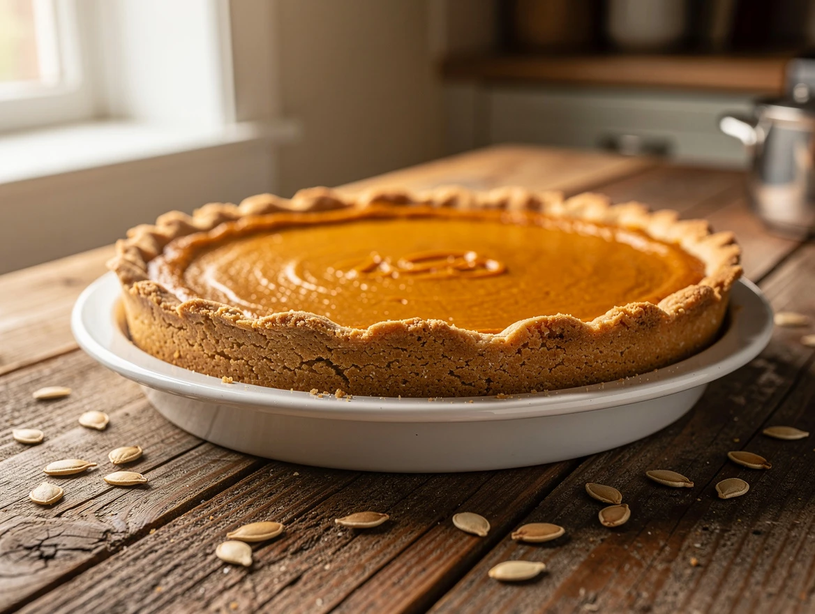 healthy pumpkin pie recipe