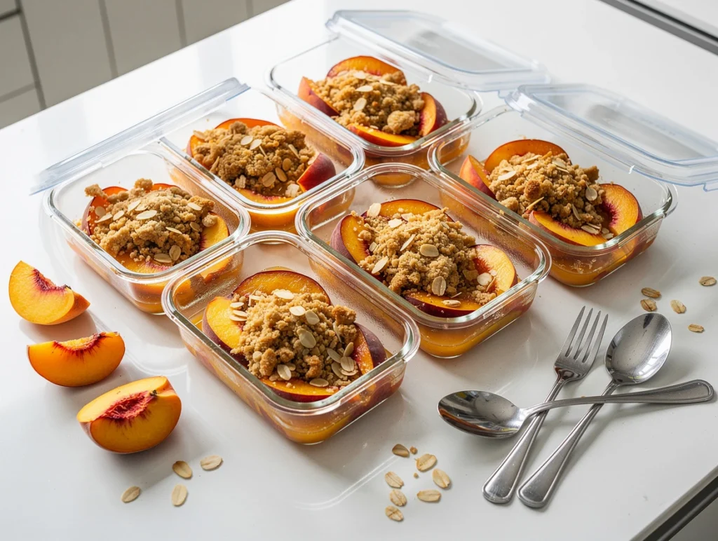 healthy peach recipes