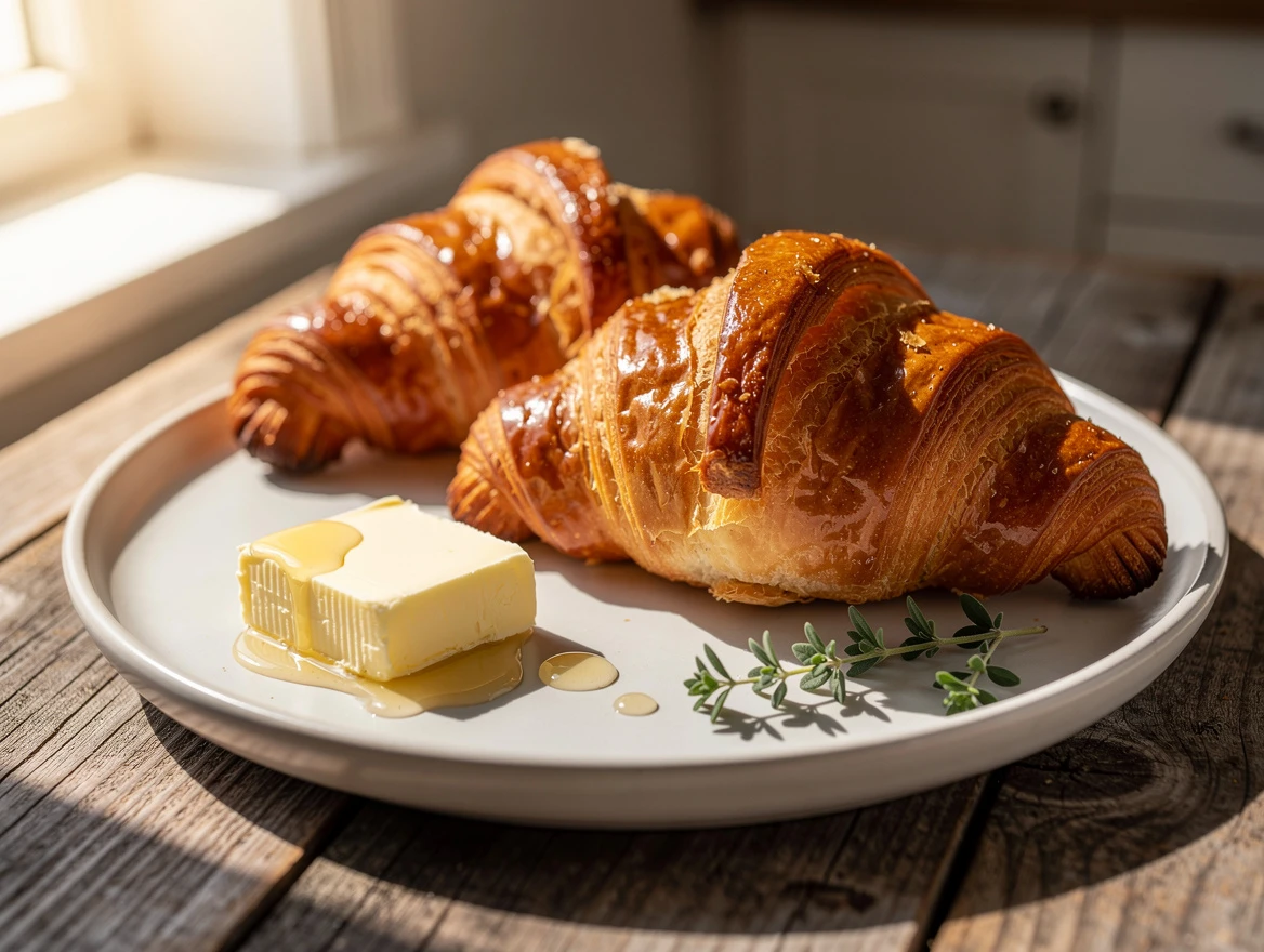 Homemade French Croissants