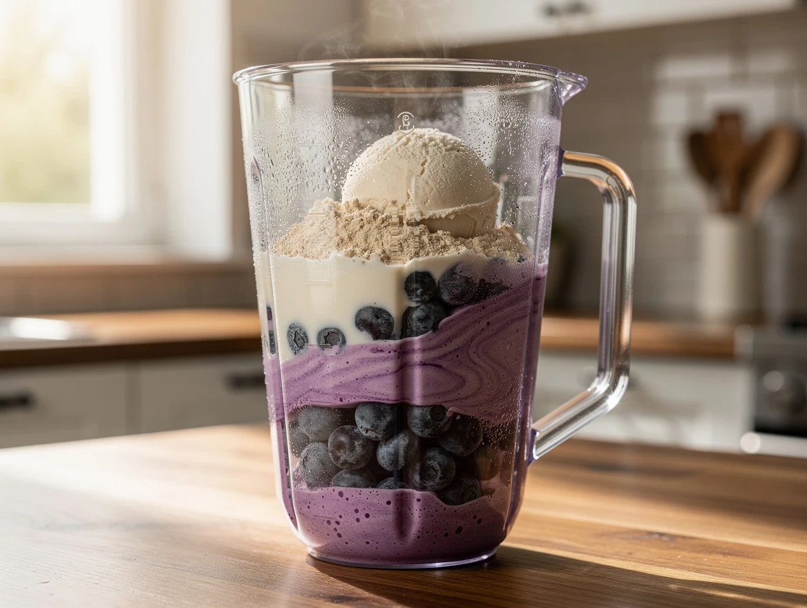 Healthy Ninja Creami ice cream and blood sugar management concept